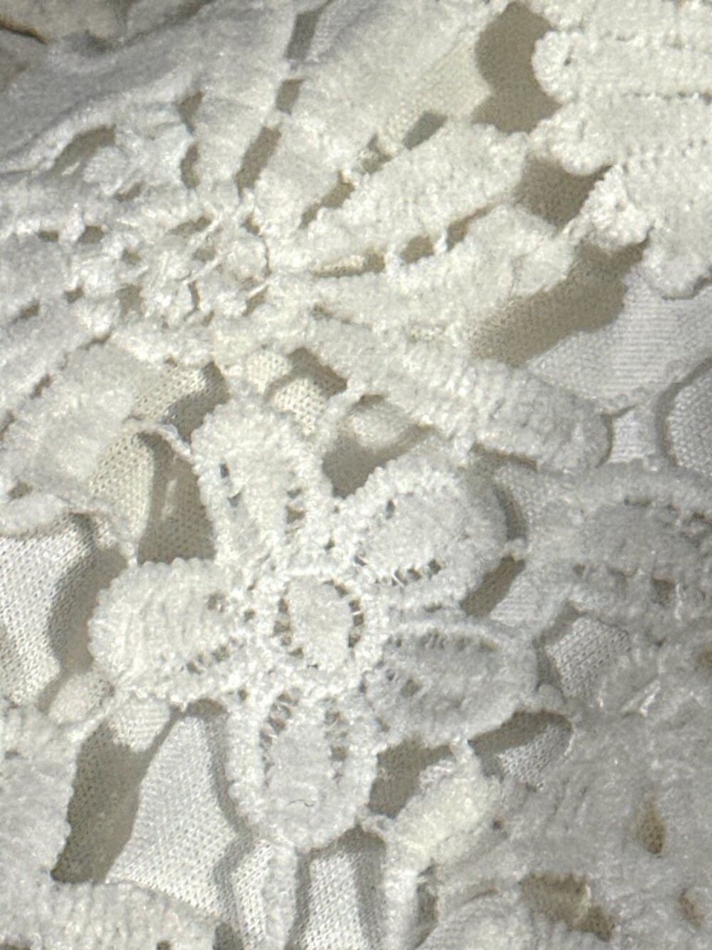Lulus S White Lace Open Back Fitted Mini Dress Floral Bridal Bachelorette Chic - Picture 9 of 9